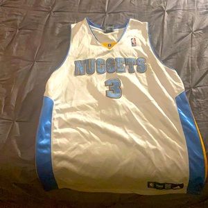 Authentic Denver Nuggets Allen Iverson Jersey